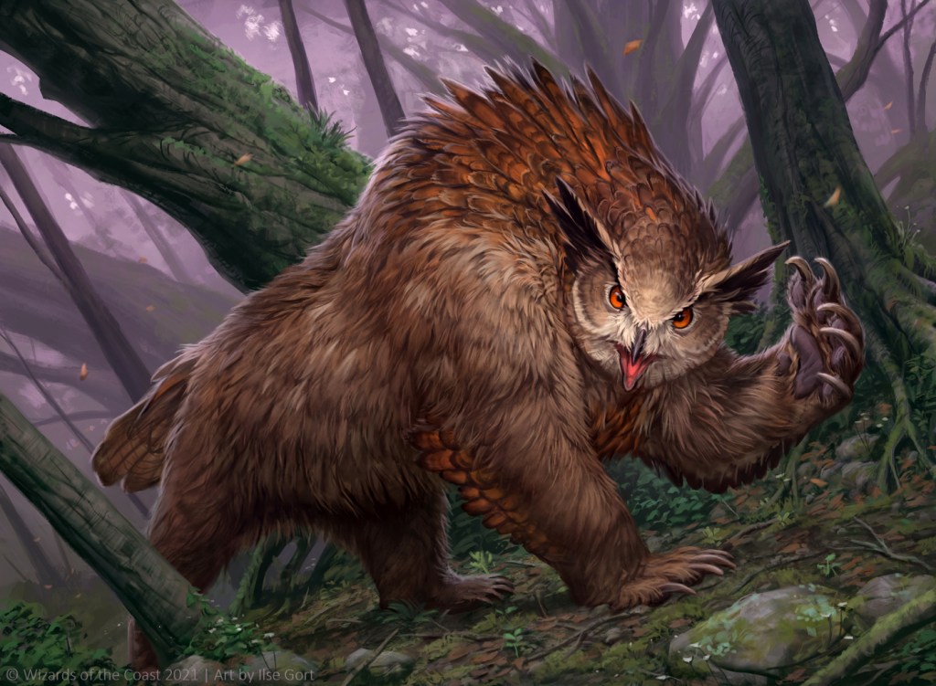 032 Owlbear Neccesities
